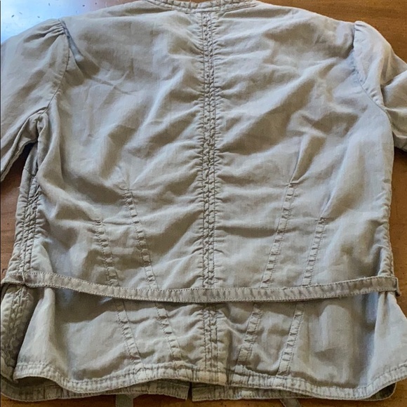 EUC Anthropology Elevenses green/Grey top size 0 - Picture 4 of 6